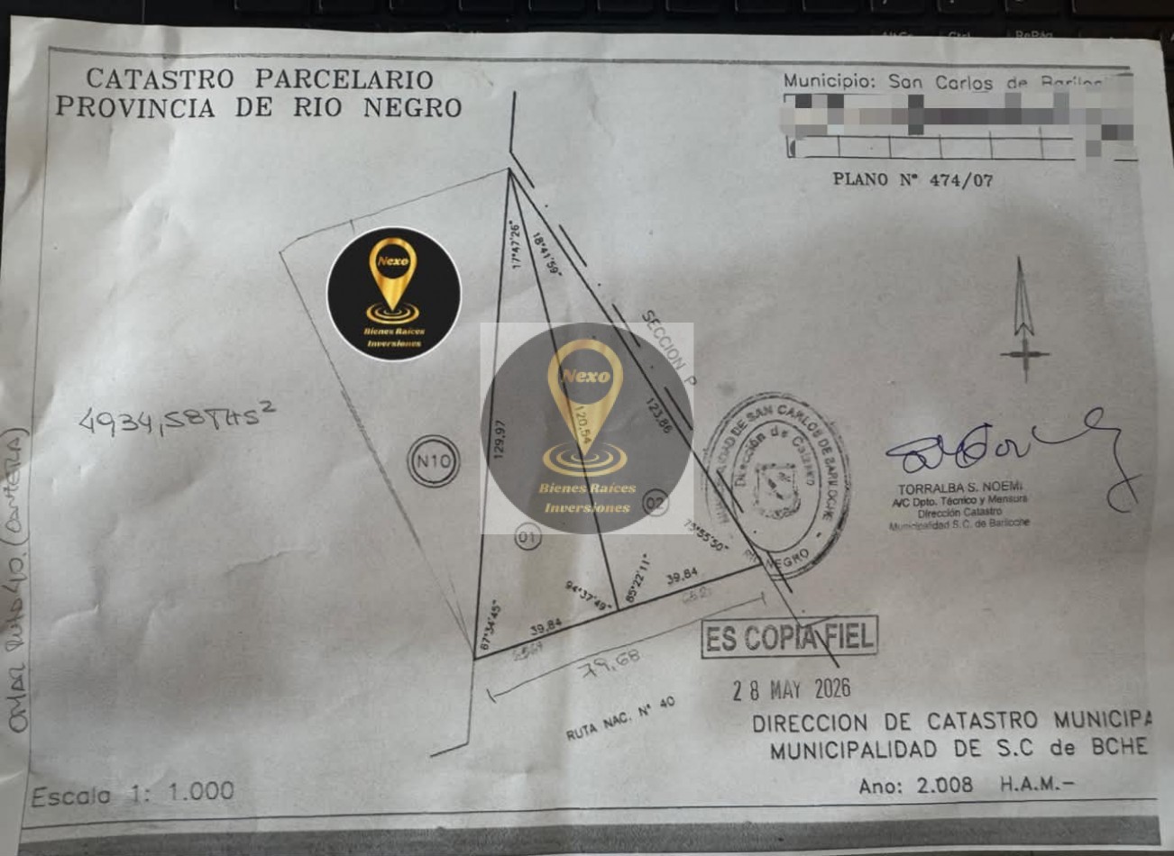 LOTE 5000aprox SOBRE RUTA 40SUR