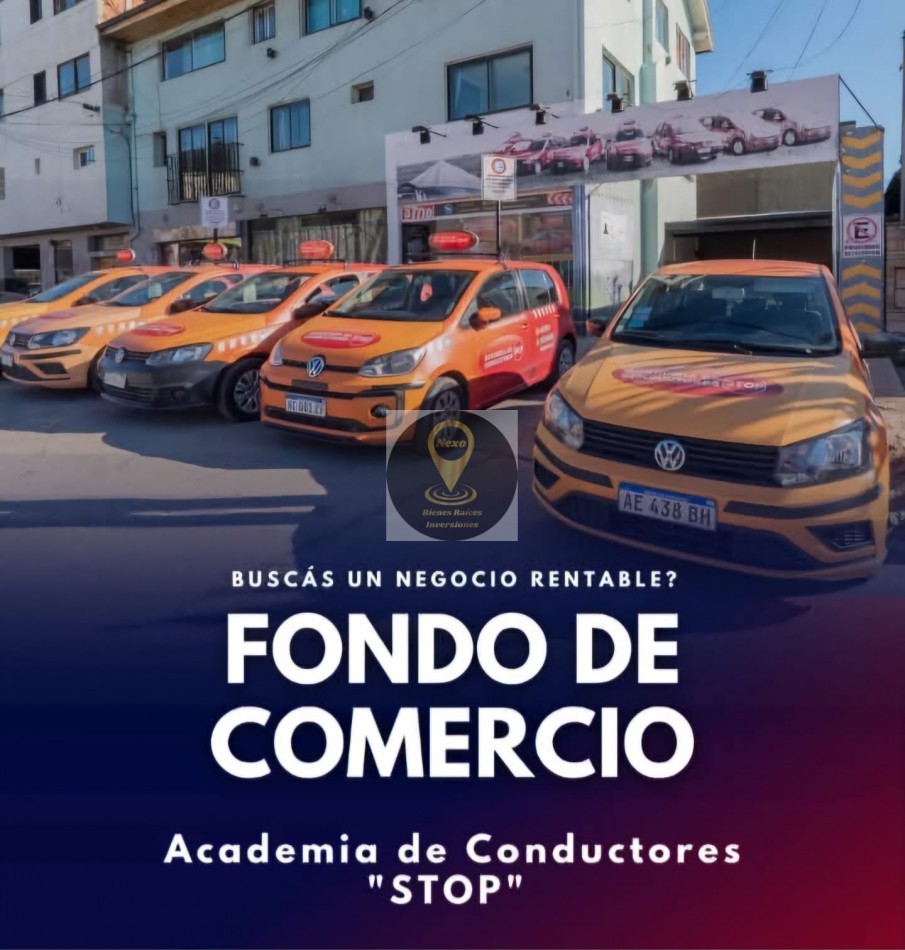 FONDO DE COMERCIO ACADEMIA DE CONDUCTORES  STOP